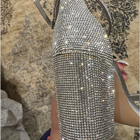 Steve Madden brand new rhinestone 9.5 block heel - Picture 11 of 16